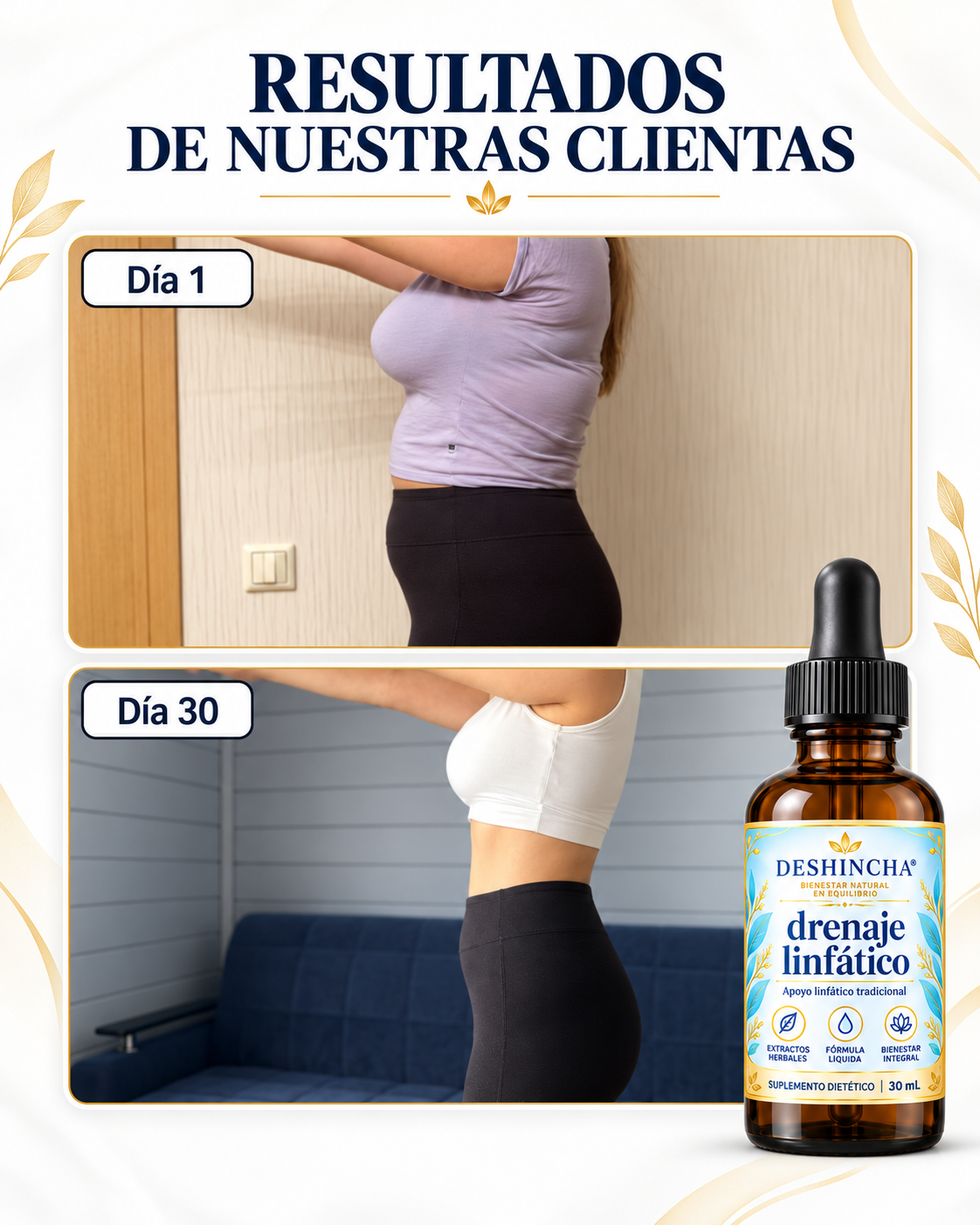 Drenaje Linfático Deshincha - Gotas Naturales